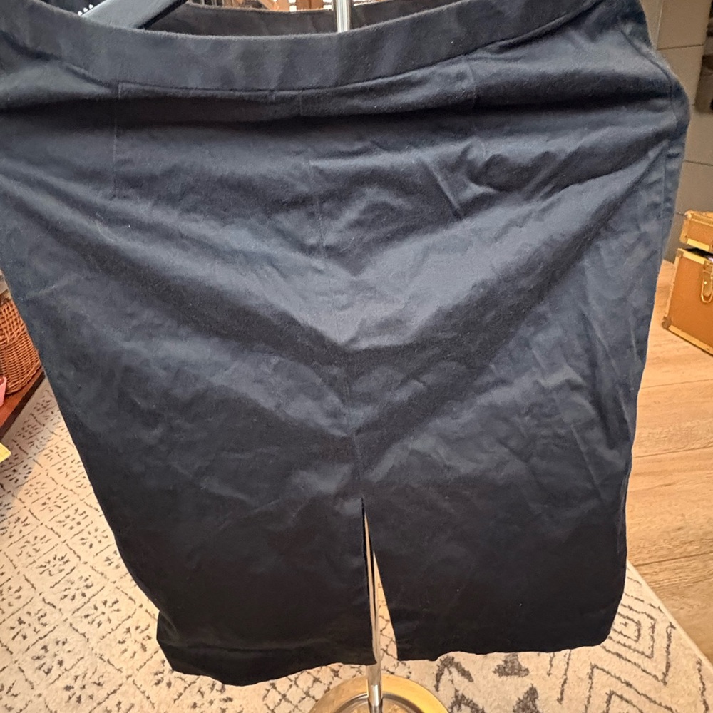 Banana Republic Black Stretch Pencil Skirt